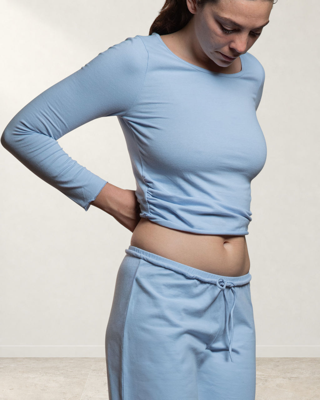 Draped Cotton Set