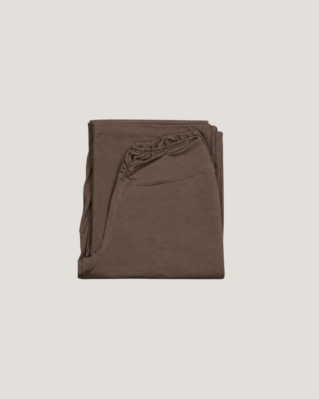 Gathered TENCEL™ Bottom - Brown Emperator