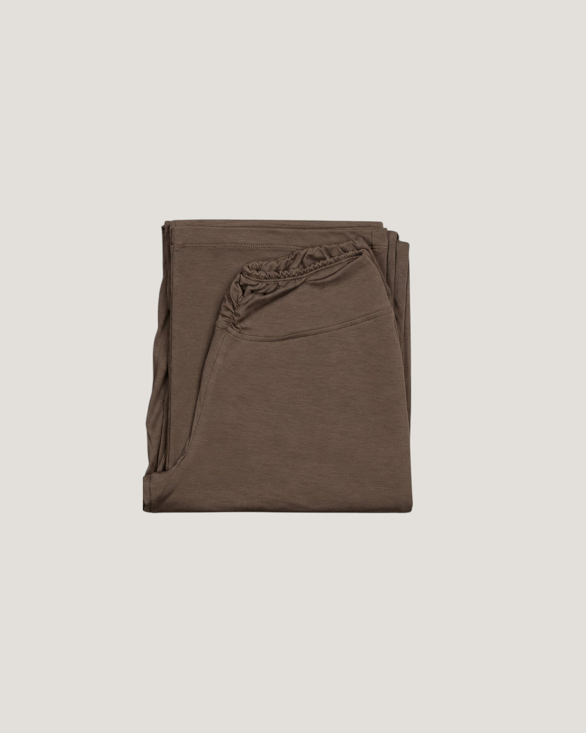 Gathered TENCEL™ Bottom - Brown Emperator