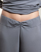 Gathered TENCEL™ Bottom - Steeple Grey