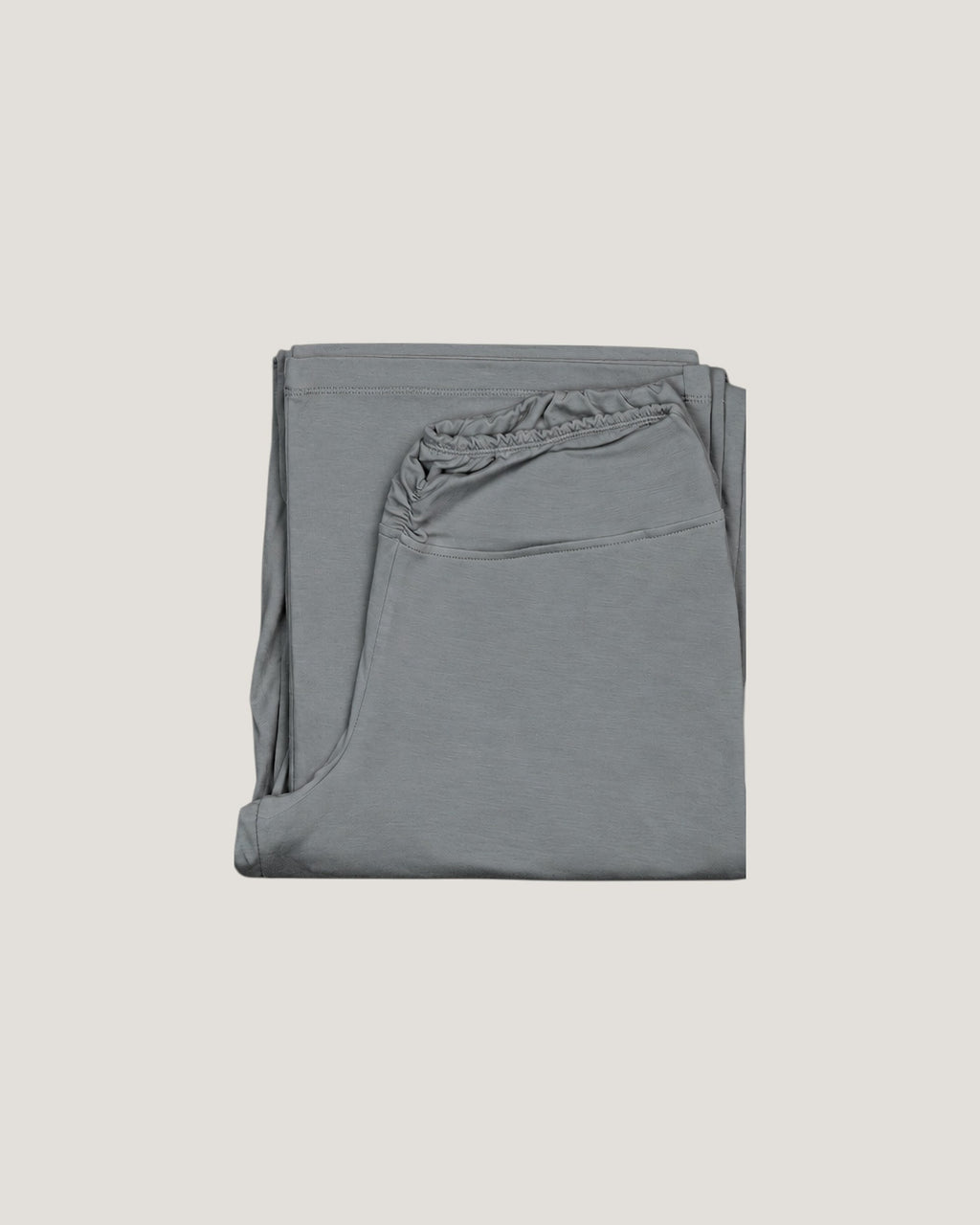 Gathered TENCEL™ Bottom - Steeple Grey