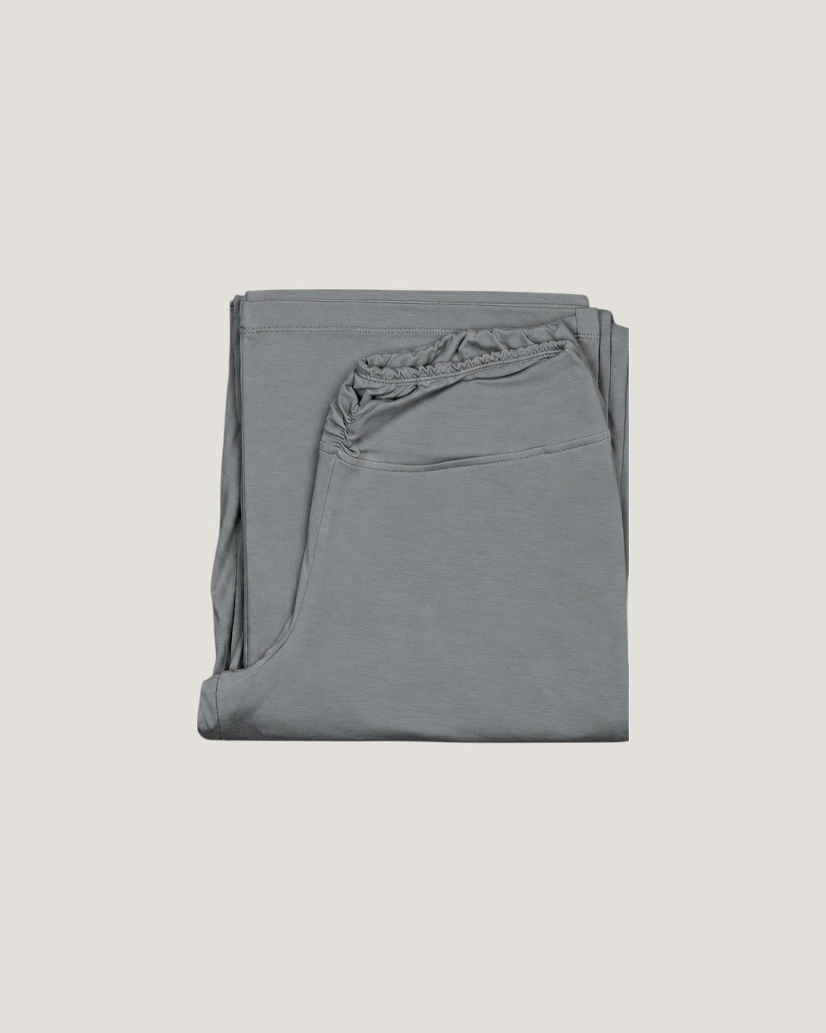 Gathered TENCEL™ Bottom - Steeple Grey