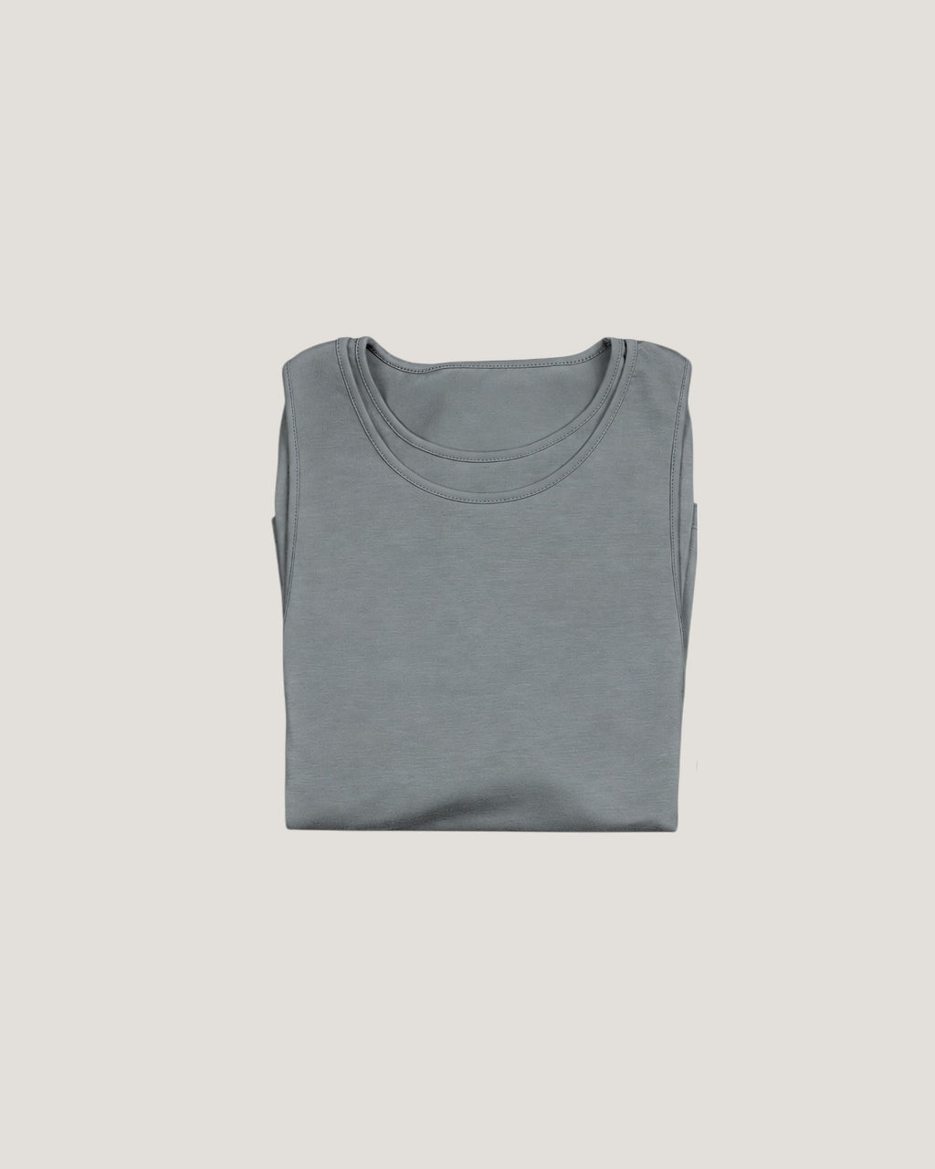 Double TENCEL™ Top - Steeple Grey