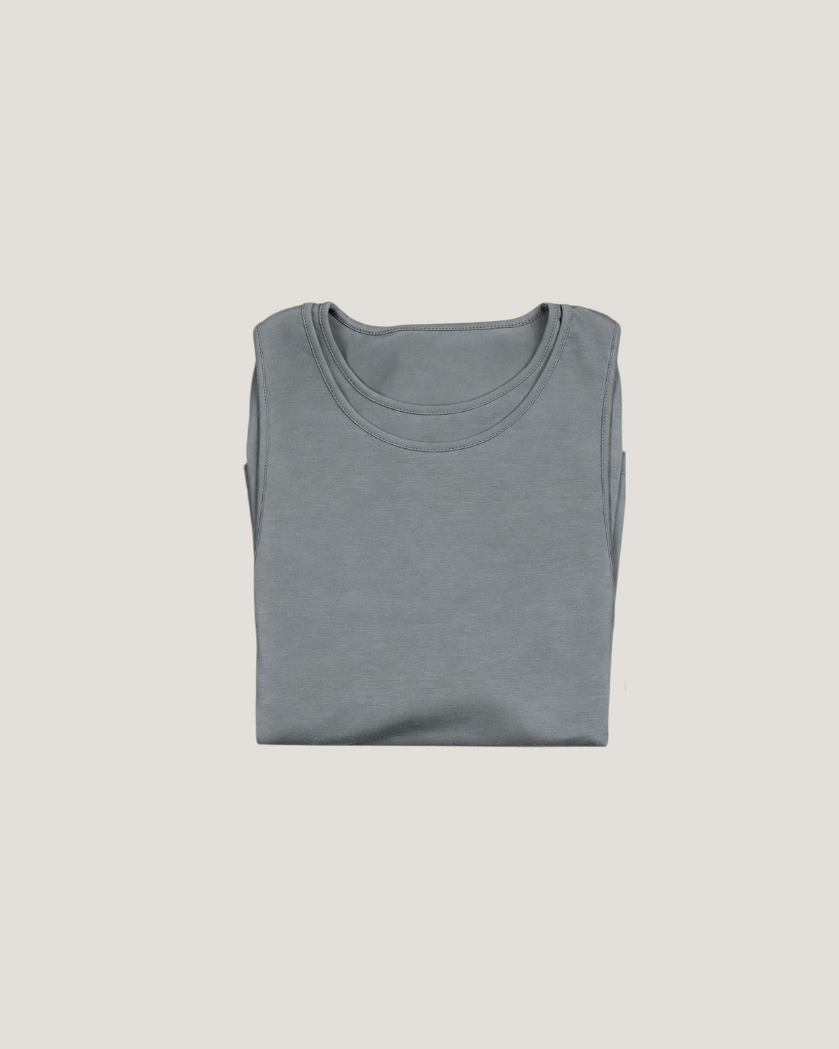 Double TENCEL™ Top - Steeple Grey