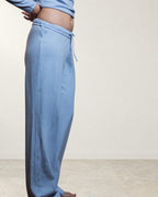 Pointelle Cotton Bottom - Cashmere Blue